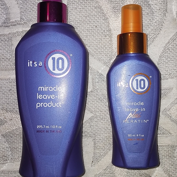 It's a 10 Leave-In-Conditioner 4 Oz & 8 Oz bottles - Picture 2 of 2